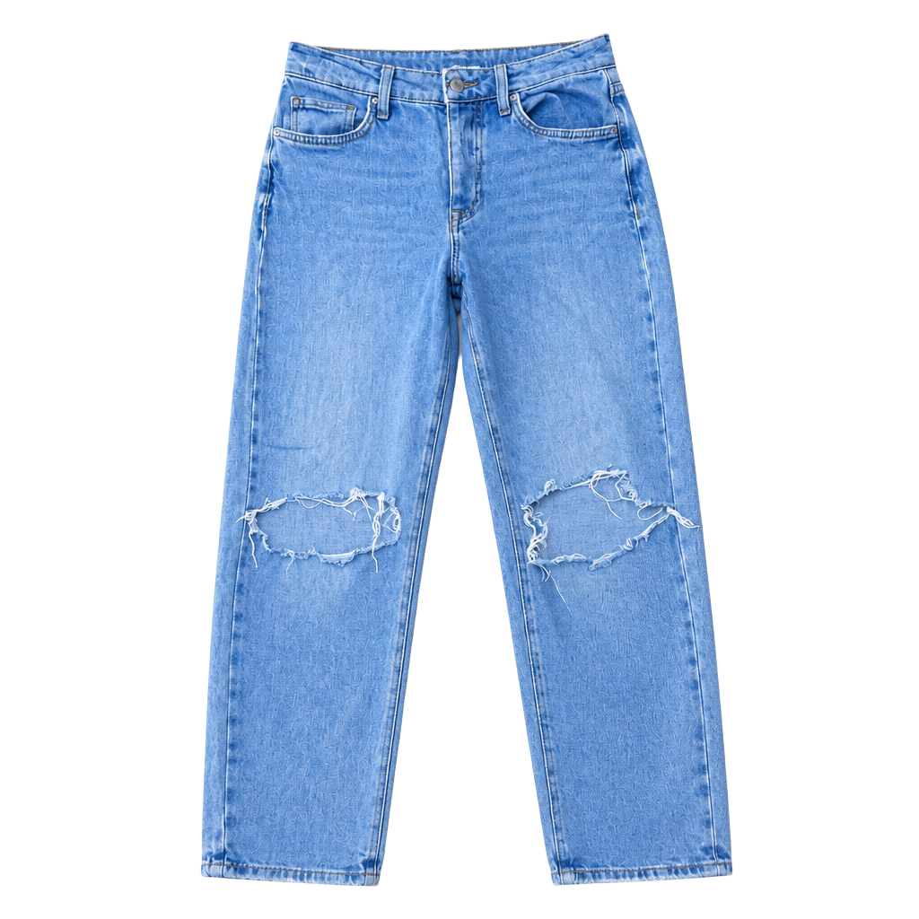 Forever 21 Mom Jeans High Rise Straight Leg Denim Size 27 1