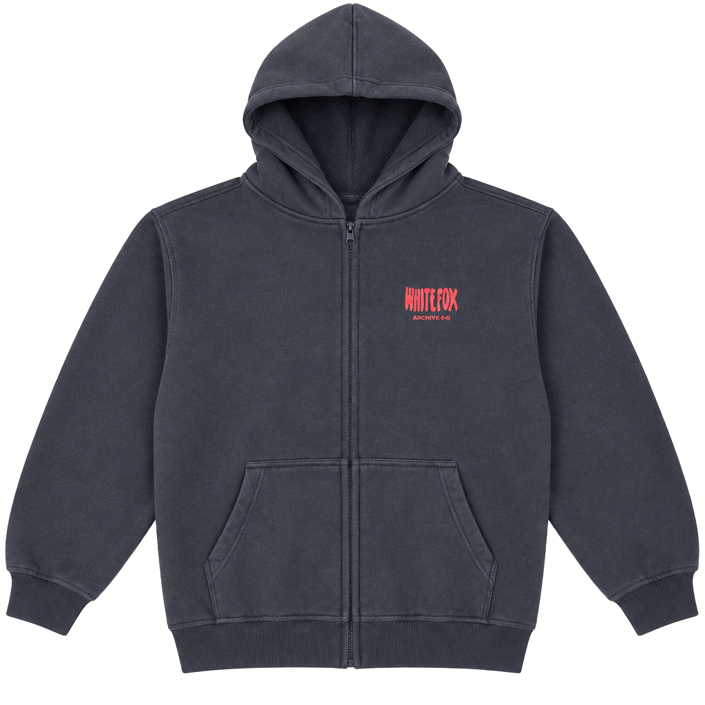 White Fox Archive 6.0 Oversized Hoodie L/XL Gray 1