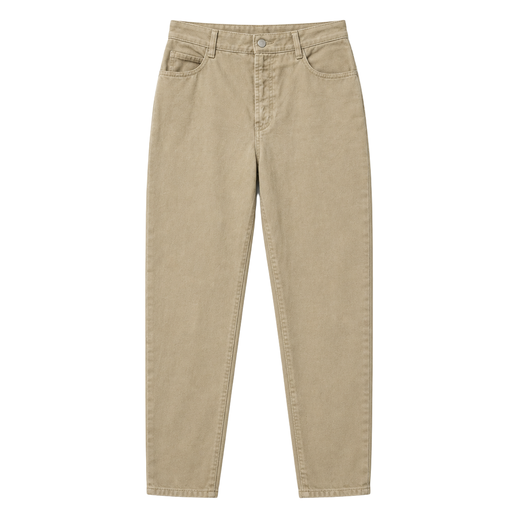 Bongo Jeans Size 9 Tan High Waist Denim 1