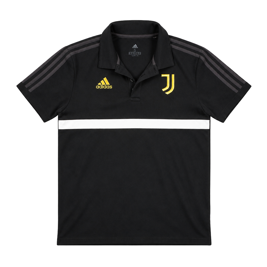 Adidas Juventus FC 2020/21 3-Stripes Polo Shirt Black FR4225 1