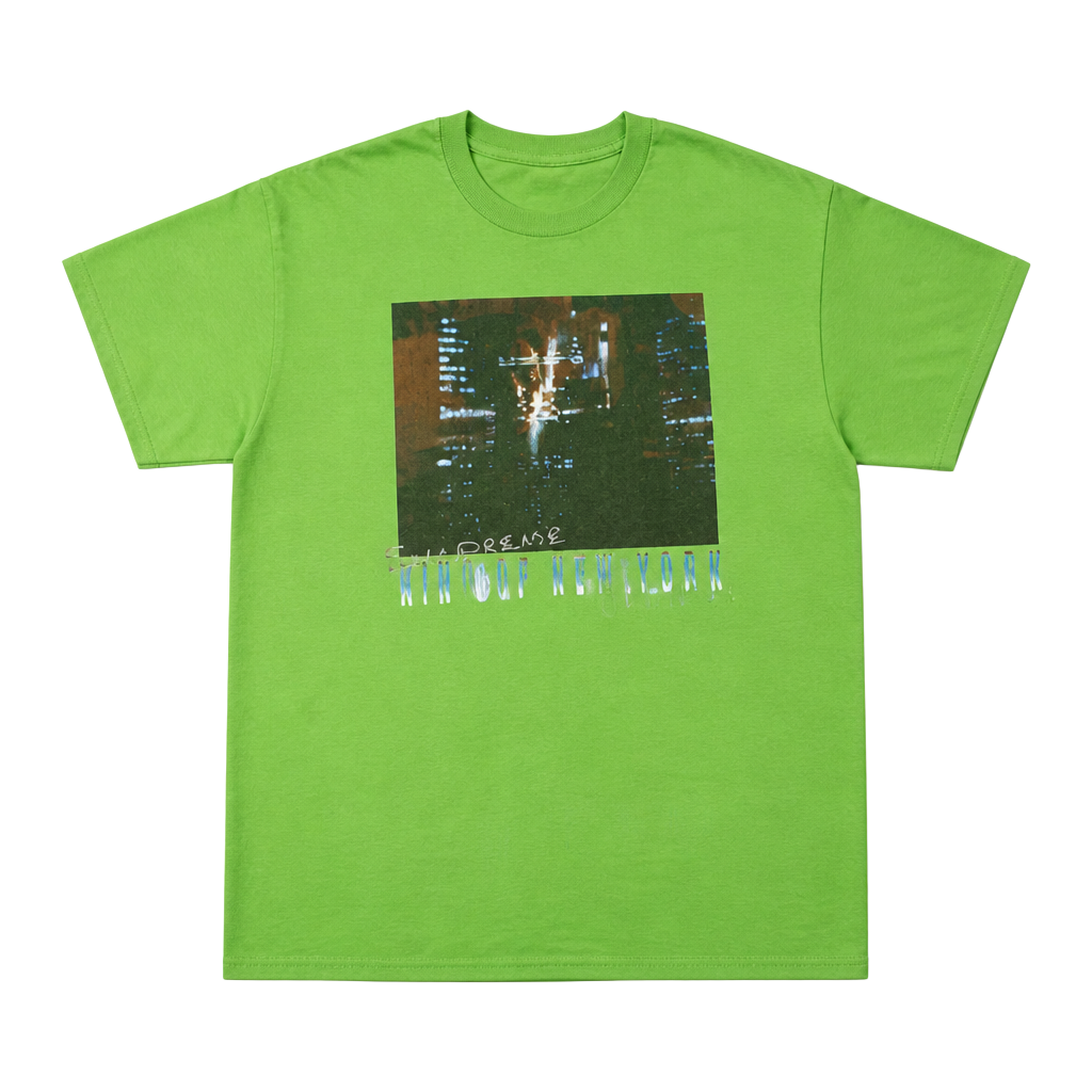 Supreme King of New York Tee Green Large 1