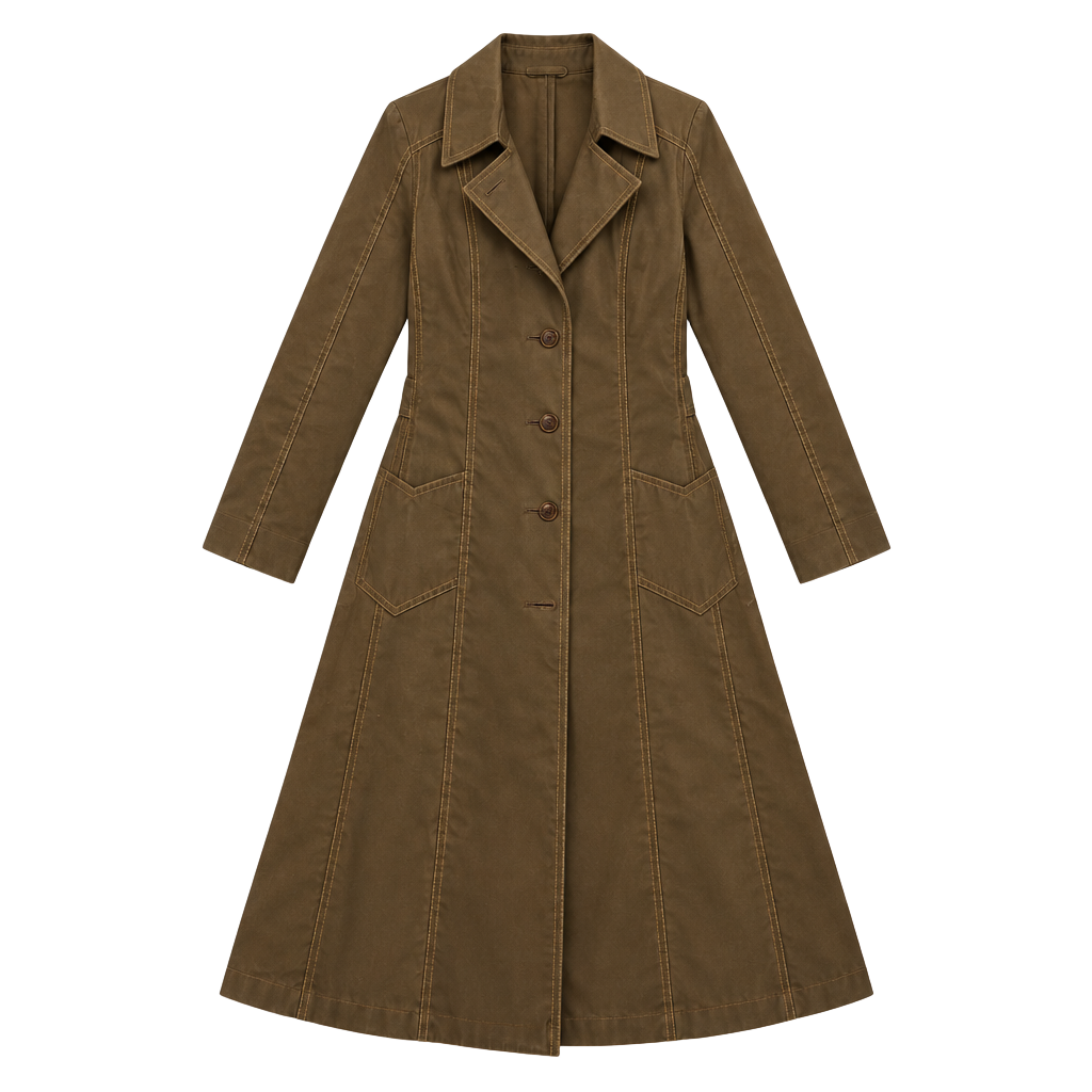 Vintage Fleet Street Trench Coat Size 10 Brown All Weather Raincoat 1