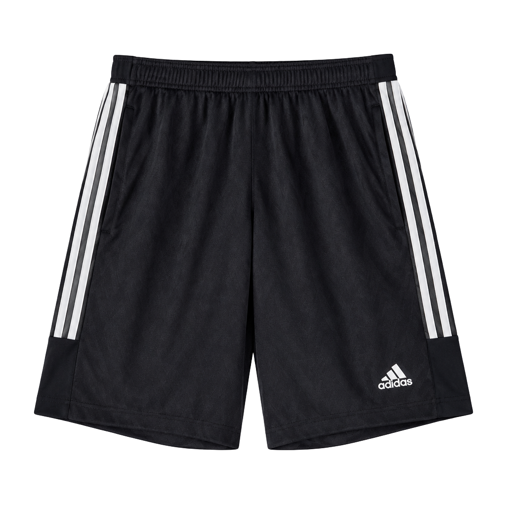 Adidas M 3S PES Short Size M Black Aeroready Athletic 1