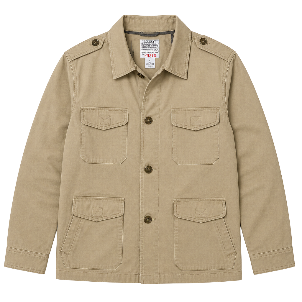 Lucky Brand Outdoor & Utility Field Jacket in Khaki, Men's Size Large 1