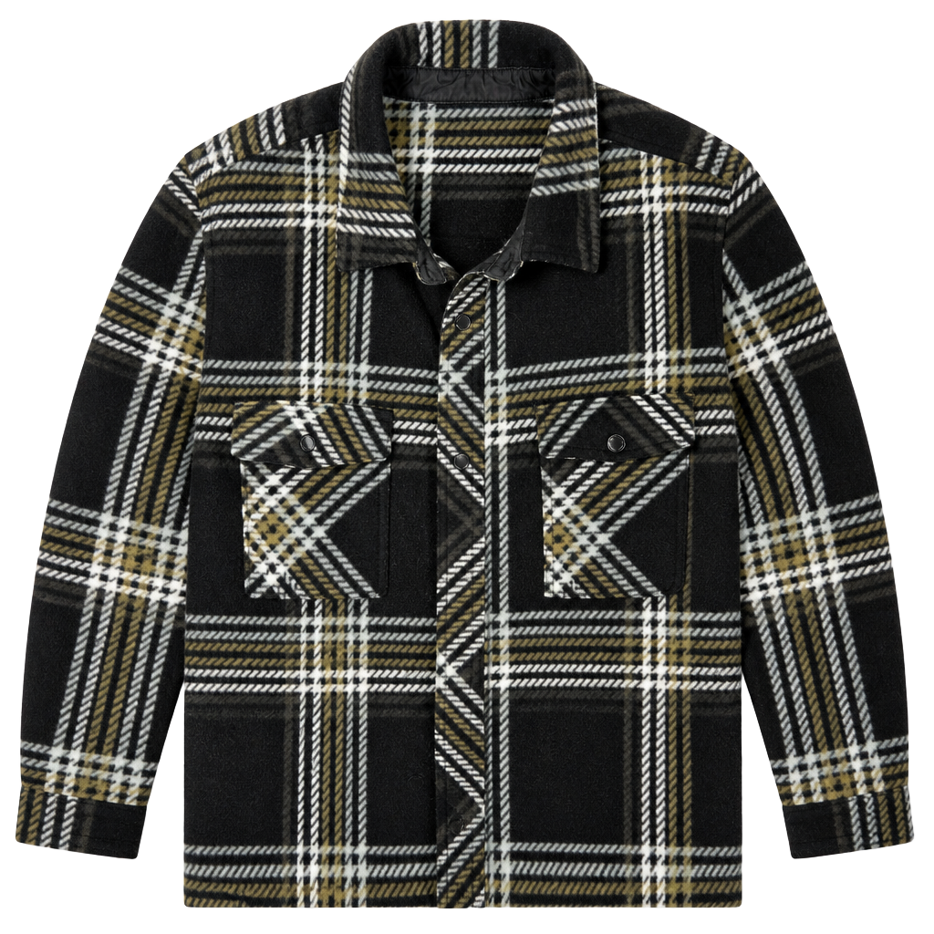 O'Neill SuperFleece Plaid Long Sleeve Button Down Shirt 1
