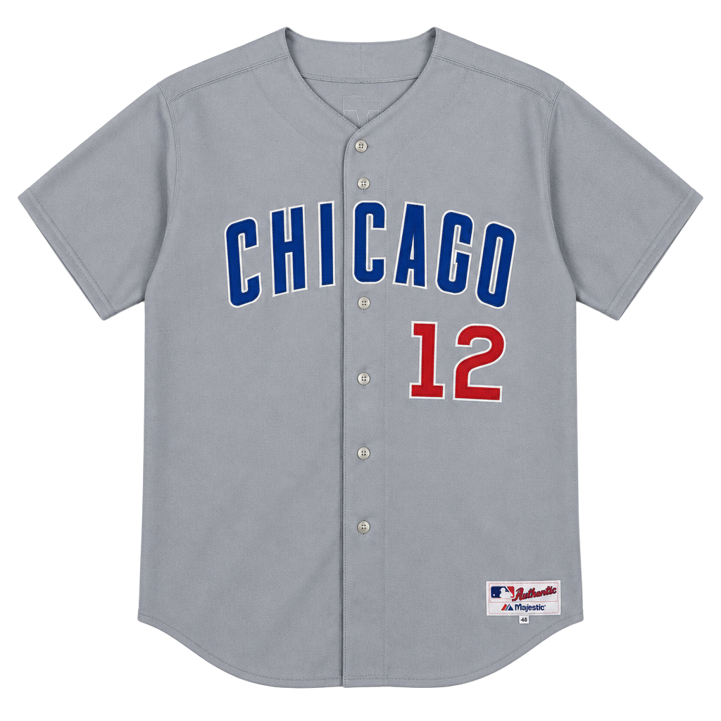 Majestic Chicago Cubs Tony Armas Jr 12 Jersey Size 48 1
