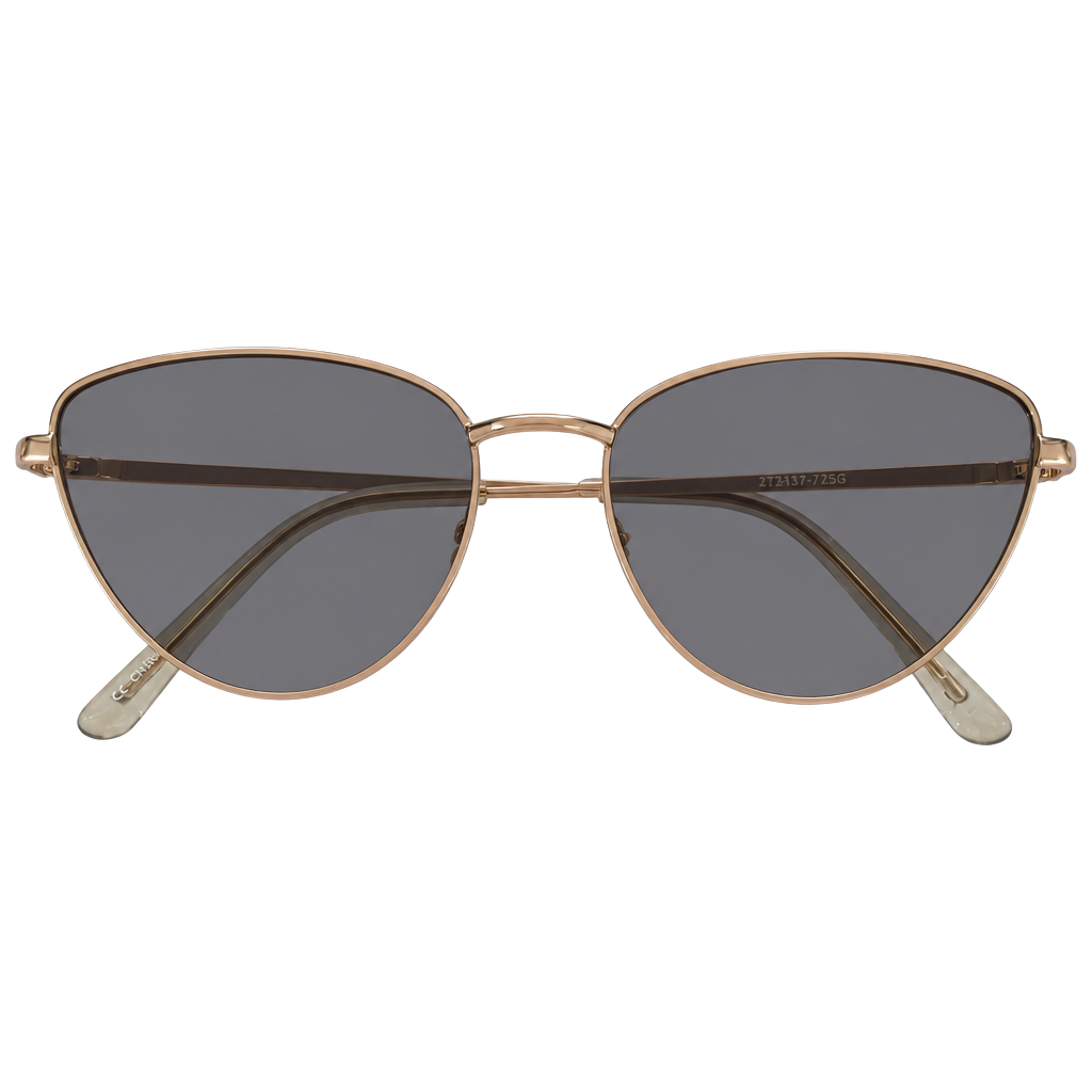 Anthropologie Cat Eye Sunglasses Rose Gold ZT3437-72SG 1