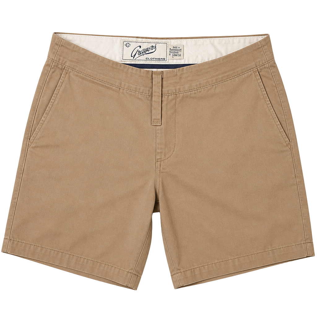 Grayers Straight Fit Lightweight Cotton Khaki Pants 1