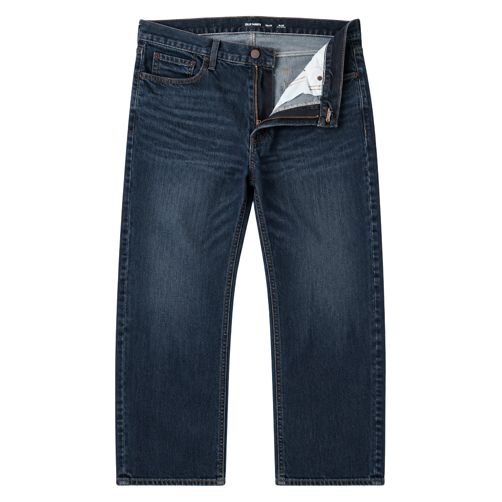 Old Navy Slim Built-In Flex Jeans Dark Wash 36x32 1