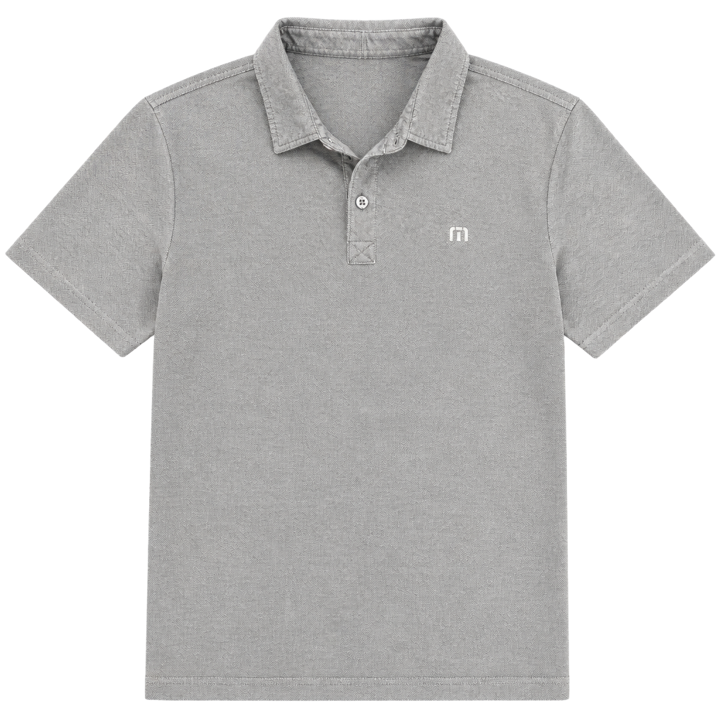 TravisMathew Golf Polo Shirt Grey Mens Size M 1