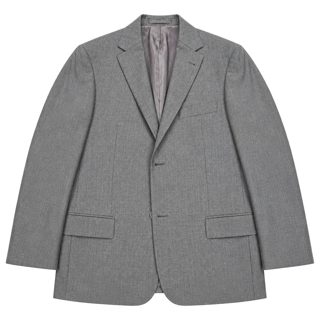 Hugo Boss Men's 38R Slate Gray 100% Virgin Wool 2-Button Suit Jacket Made in USA 1