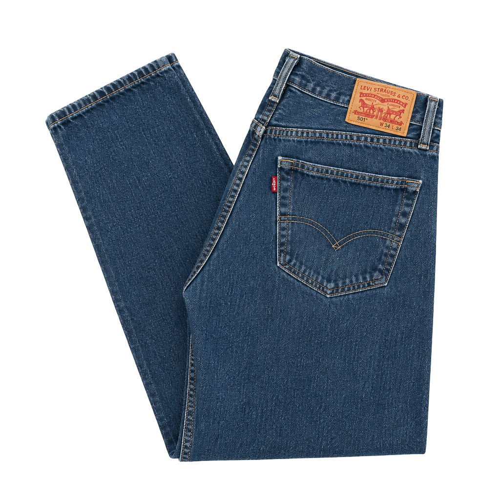 Levi's 559 Relaxed Straight Jeans Size 34x30 Blue Denim 1
