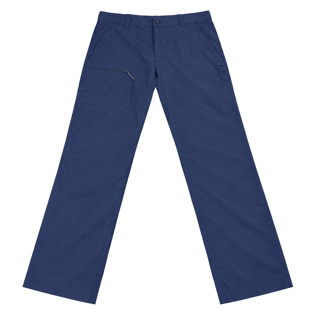 Columbia PFG Nylon Cargo Fishing Pants Size 36x32 Navy Blue Hiking 1