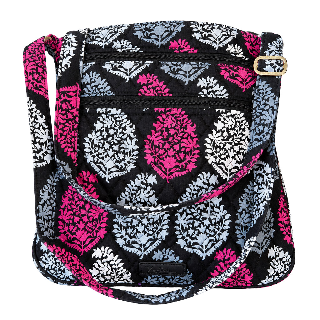 Vera Bradley Northern Lights Triple Zip Hipster Crossbody Bag 1