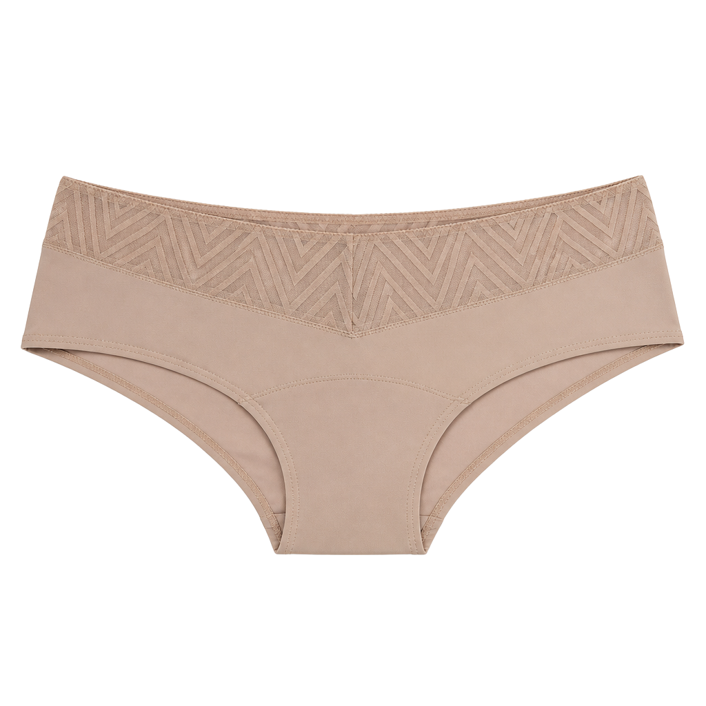 Thinx Hiphugger Period Underwear – S/P – nude new
1
