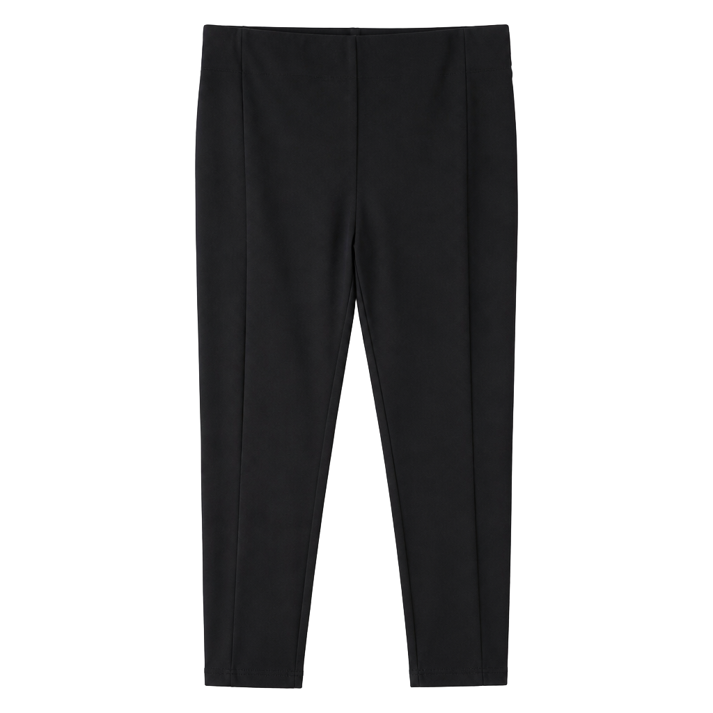 Molly + Isadora Women's Black Slim Fit Trousers Size 2X 1