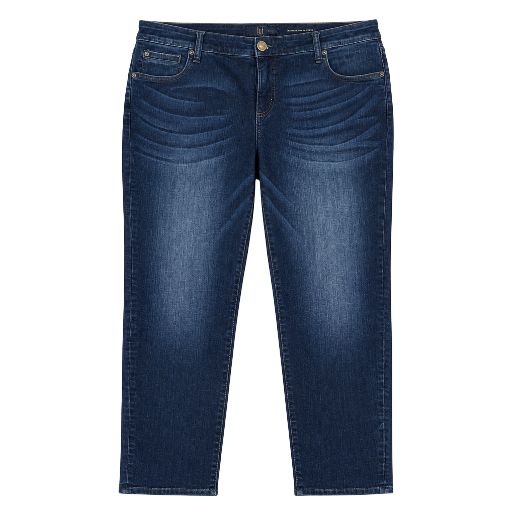 KUT from the Kloth Catherine Boyfriend Jeans Dark Wash Size 18W 1