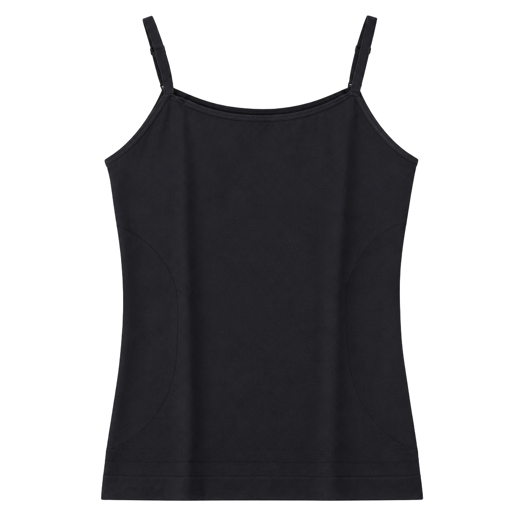 NWT Shapermint Essentials Scoop Neck Cami Black Size 3XL 1