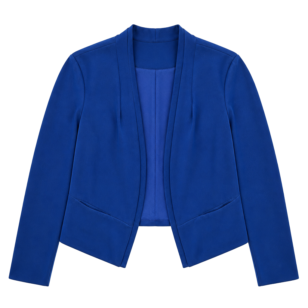 Modamix Blue Open Front Blazer Size 18W 1