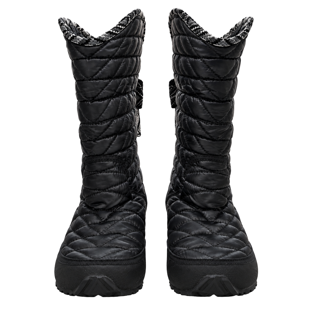 The North Face Nuptse Puffer Boots Black 1