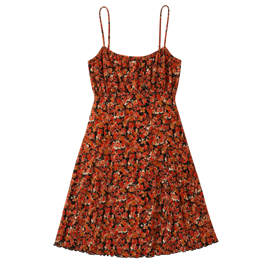 Free People Jaime Floral Sleeveless Mini Dress 1