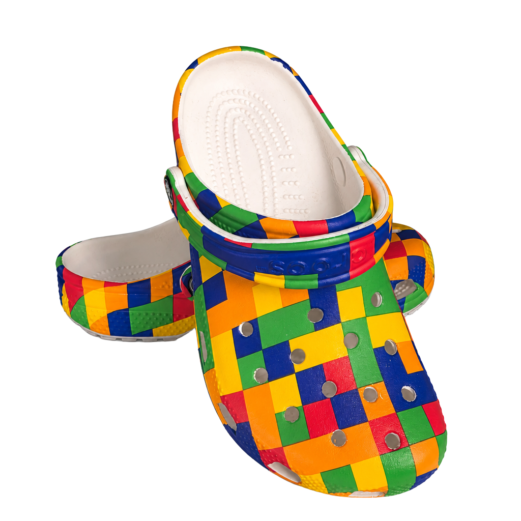 Crocs Classic Graphic Clog Digi Block Multi 1