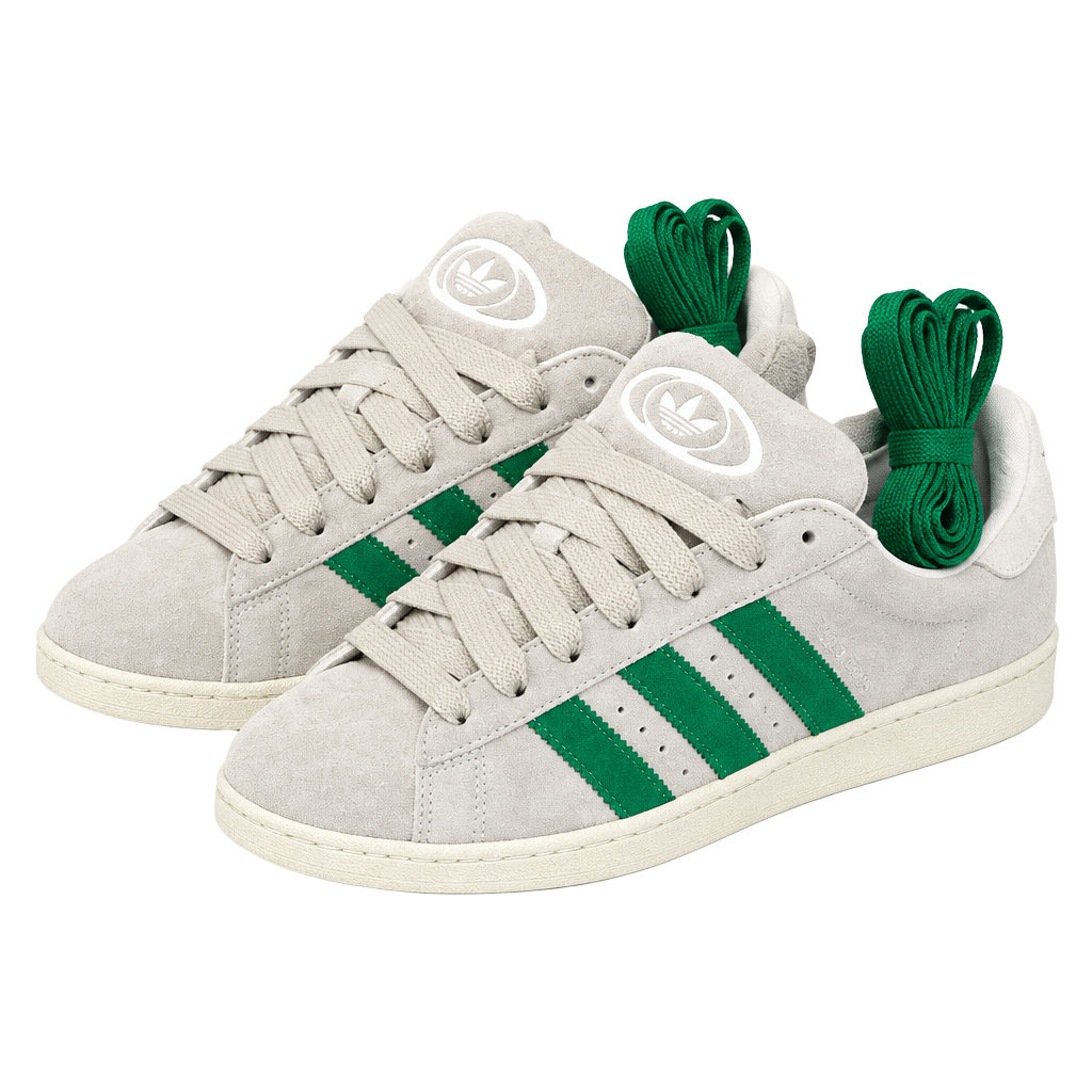Adidas Campus 00s Shoes Grey Green 1