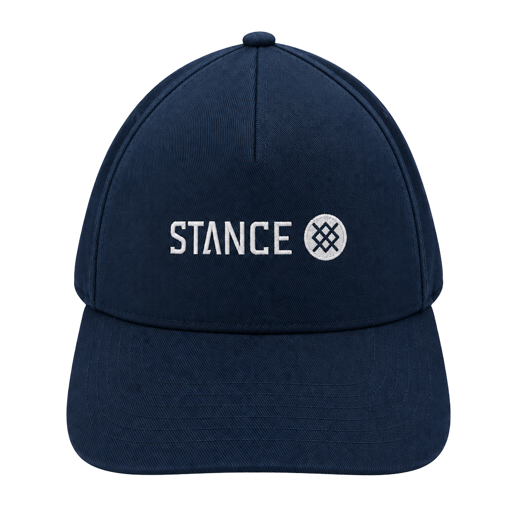 Stance Icon Snapback Hat Os/U Black Cotton 1