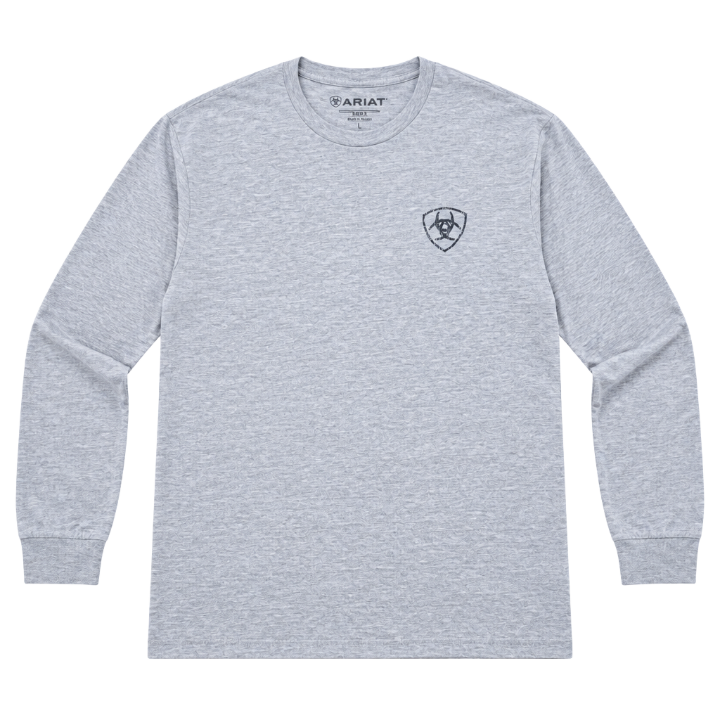 Ariat American Original Long Sleeve T-Shirt Size M 1