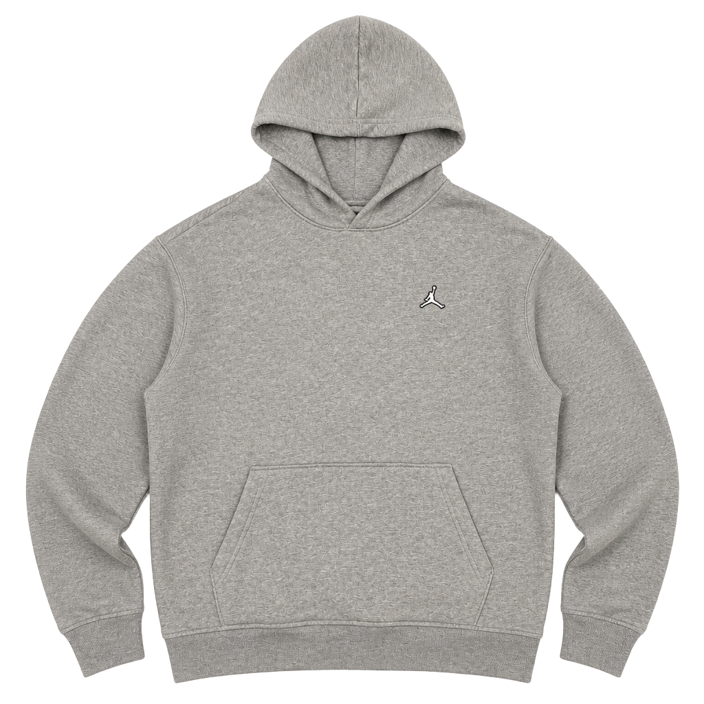 Jordan Men's Gray Pullover Hoodie Size XL 1
