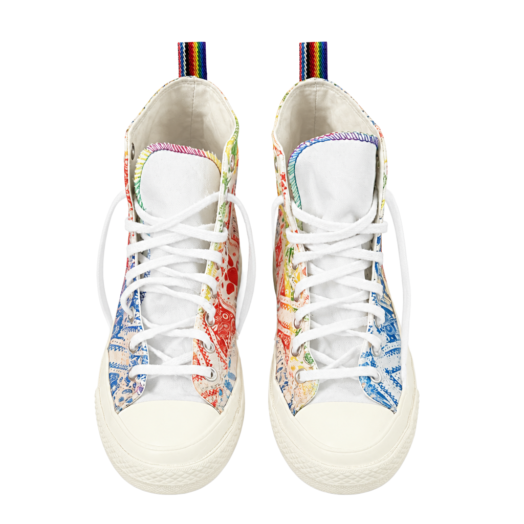Converse Chuck 70 Hi Pride Family Unity Paisley High Top Sneakers 1
