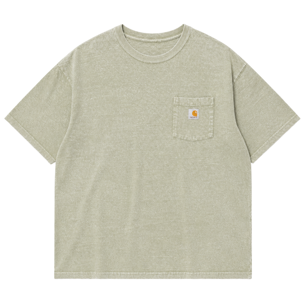 Carhartt Men's Loose Fit Heavyweight Short-Sleeve Pocket T-Shirt (K87), Size 3XL 1