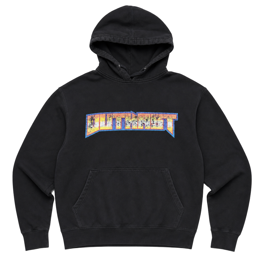 LRG Lifted Research Group Graphic Hoodie Black 1
