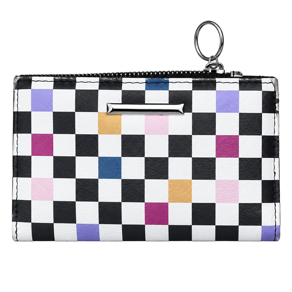 Vans Checkered Multicolor Zip Wallet 1