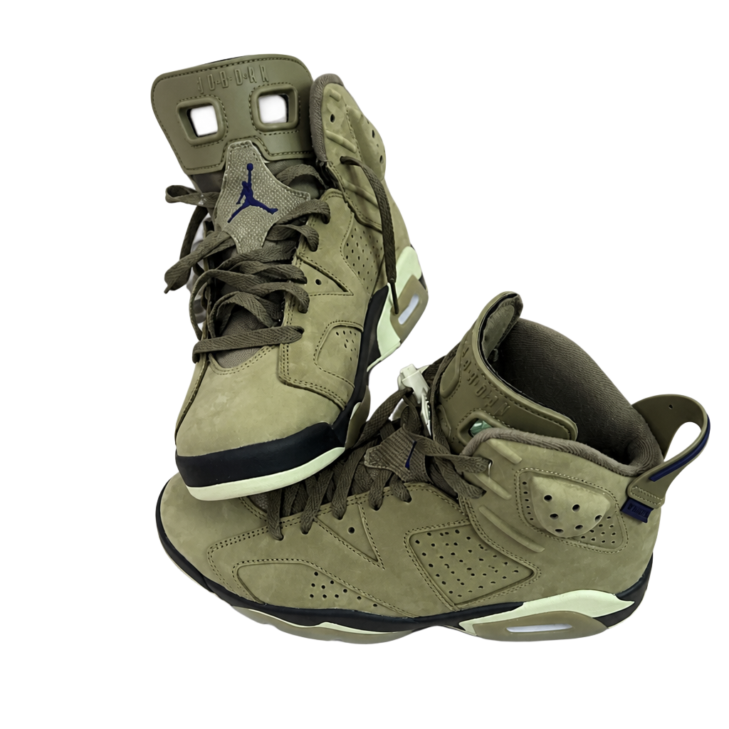 Women's Air Jordan 6 Retro GORE-TEX Brown Kelp 1