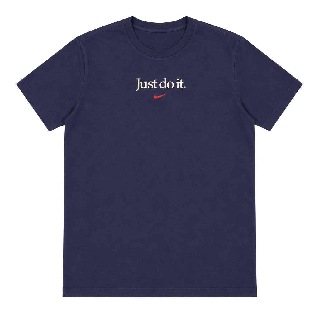 Nike Just Do It T-Shirt Blue 1