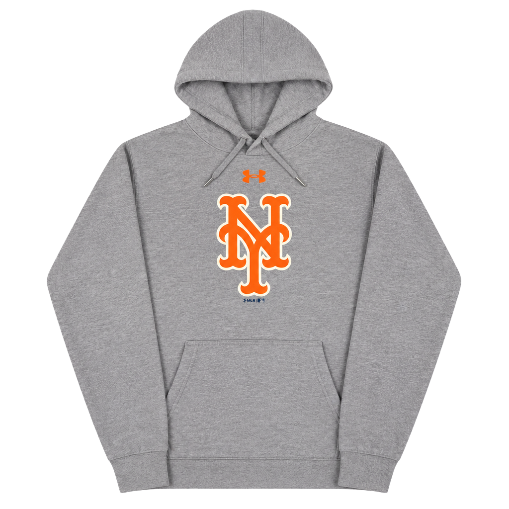 Under Armour New York Mets Hoodie Gray 1