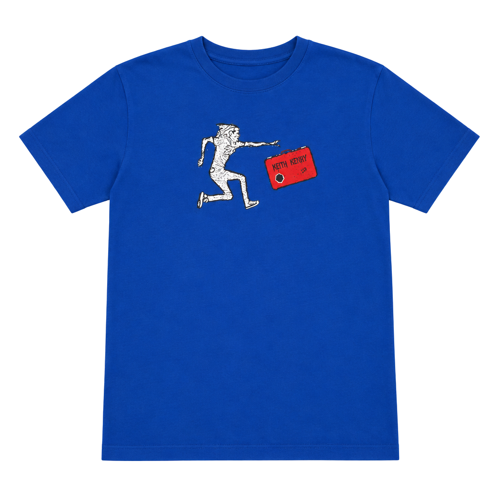 Keith Kenny Graphic T-Shirt Blue 1