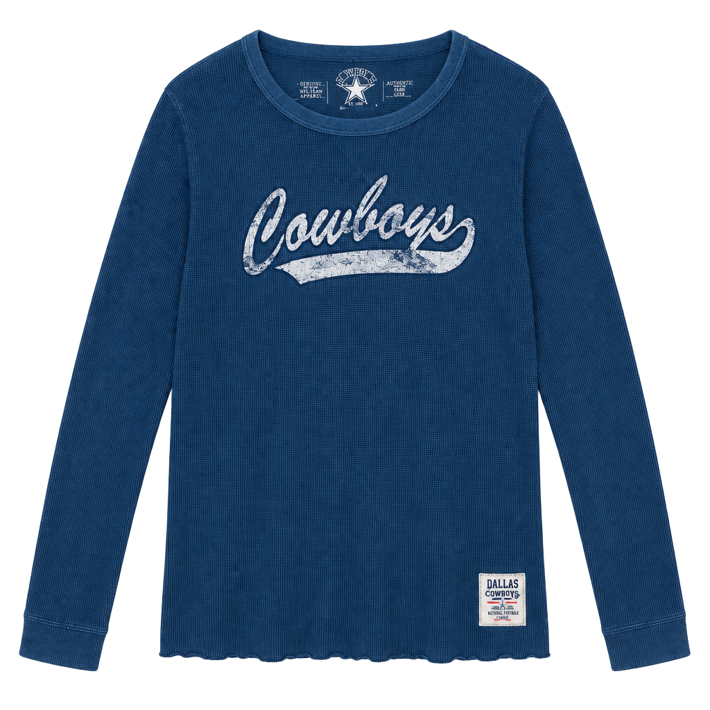 NFL Team Apparel Dallas Cowboys Thermal Long Sleeve Shirt Size 2XL 1