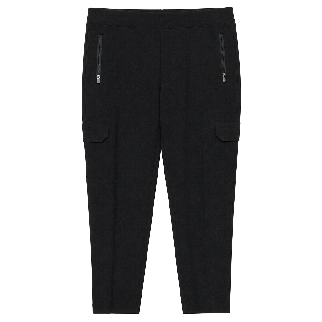 Tek Gear Cargo Pants Size XL Black Pull-On Activewear Joggers 1