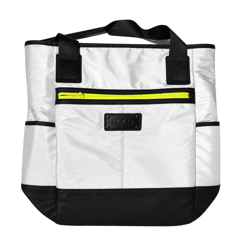 Lole Lily Tote Convertible Backpack Gray and Black 1