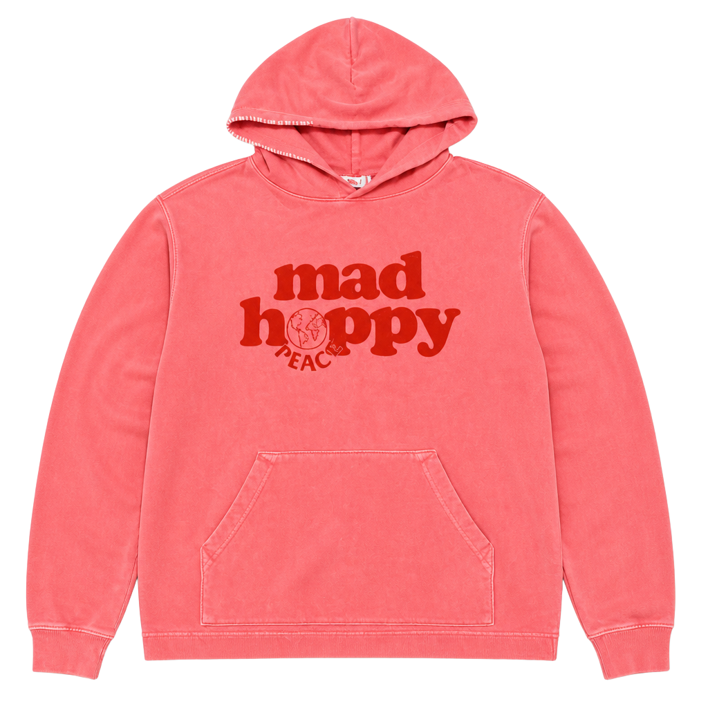 Madhappy Madhappy Universal Peace Hoodie Pink Size M 1
