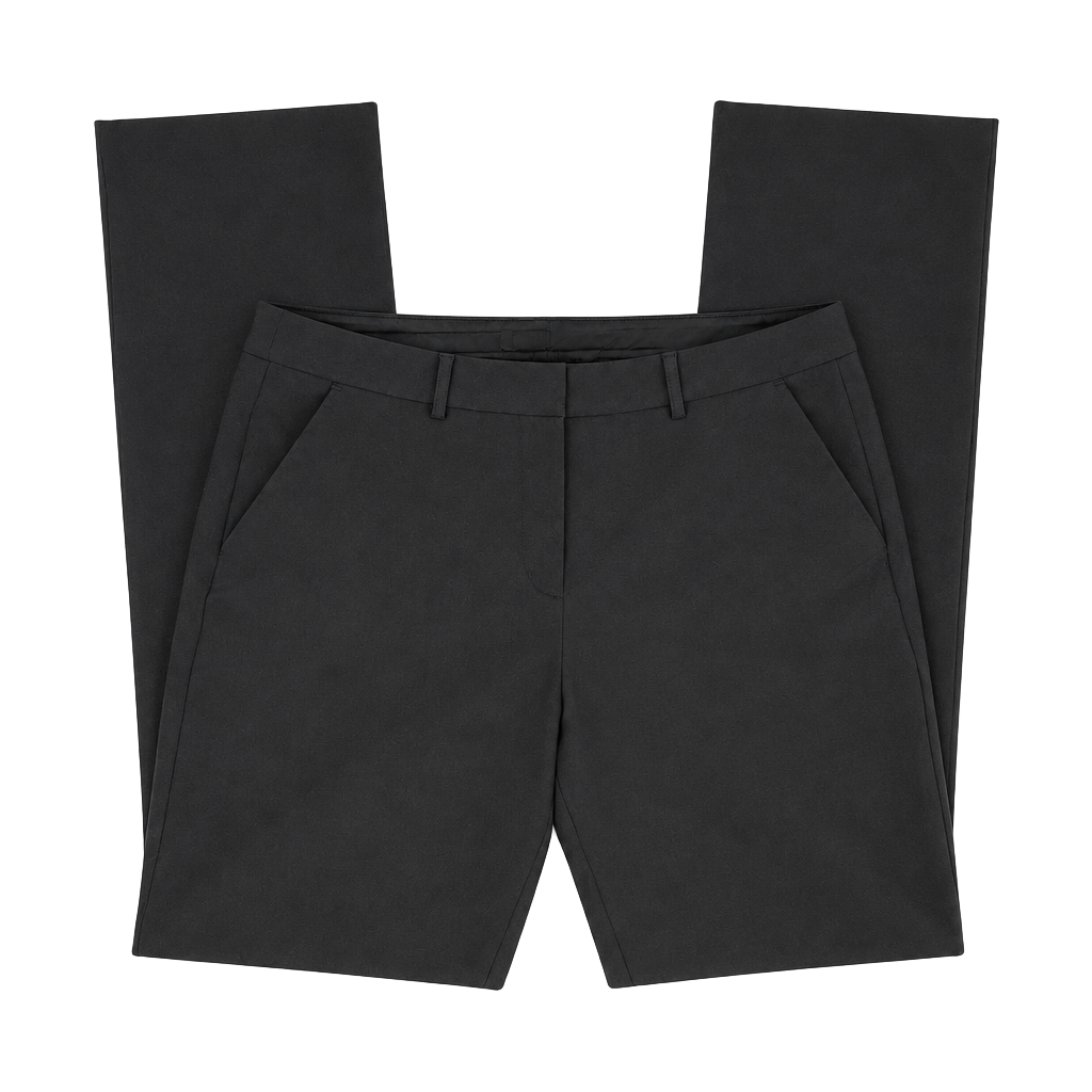 Express Editor Bootcut Dress Pants Black Mid Rise Size 14R Office Workwear 1