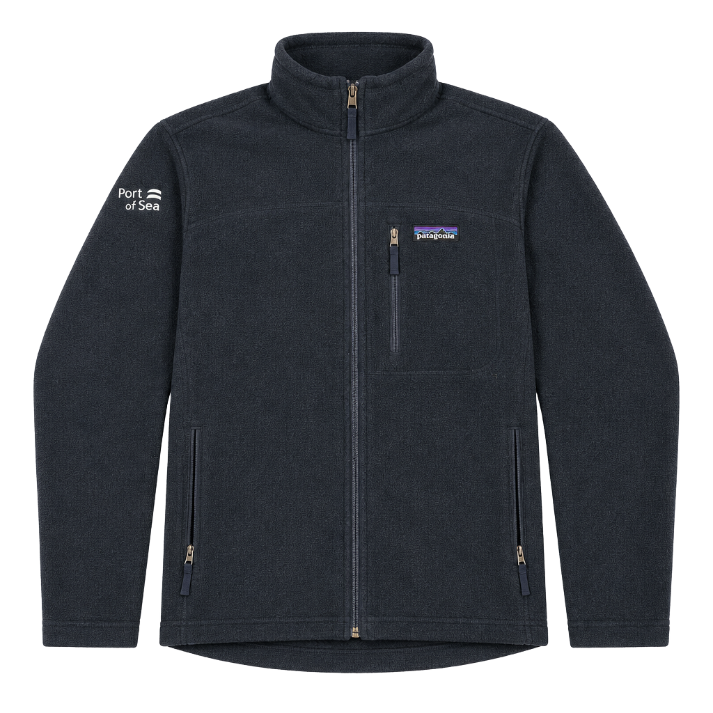 Patagonia Synchilla Full Zip Fleece Jacket Size M Black 1