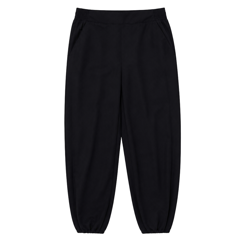 Athleta Black Altitude Polartec Power Stretch Jogger Pants 1