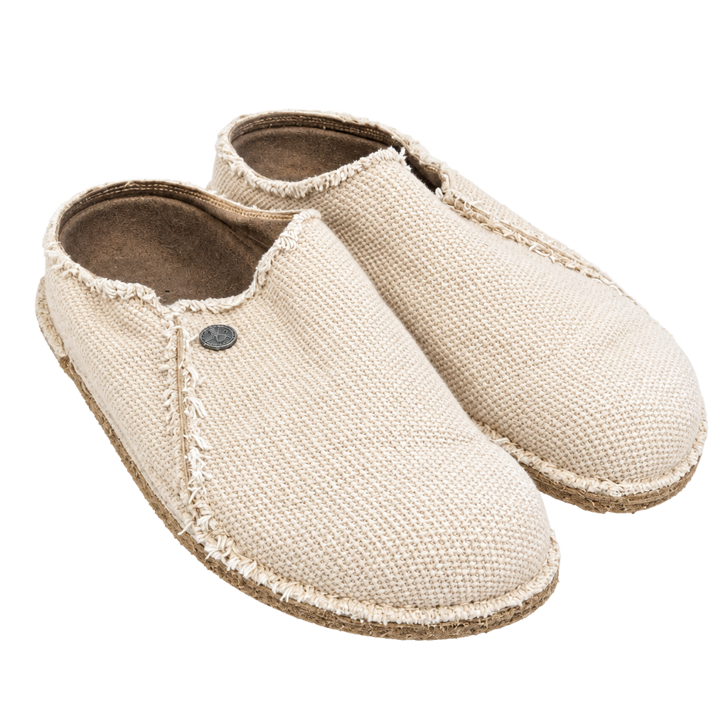 Birkenstock Maine Clogs Size 39 Regular Canvas Tan 1