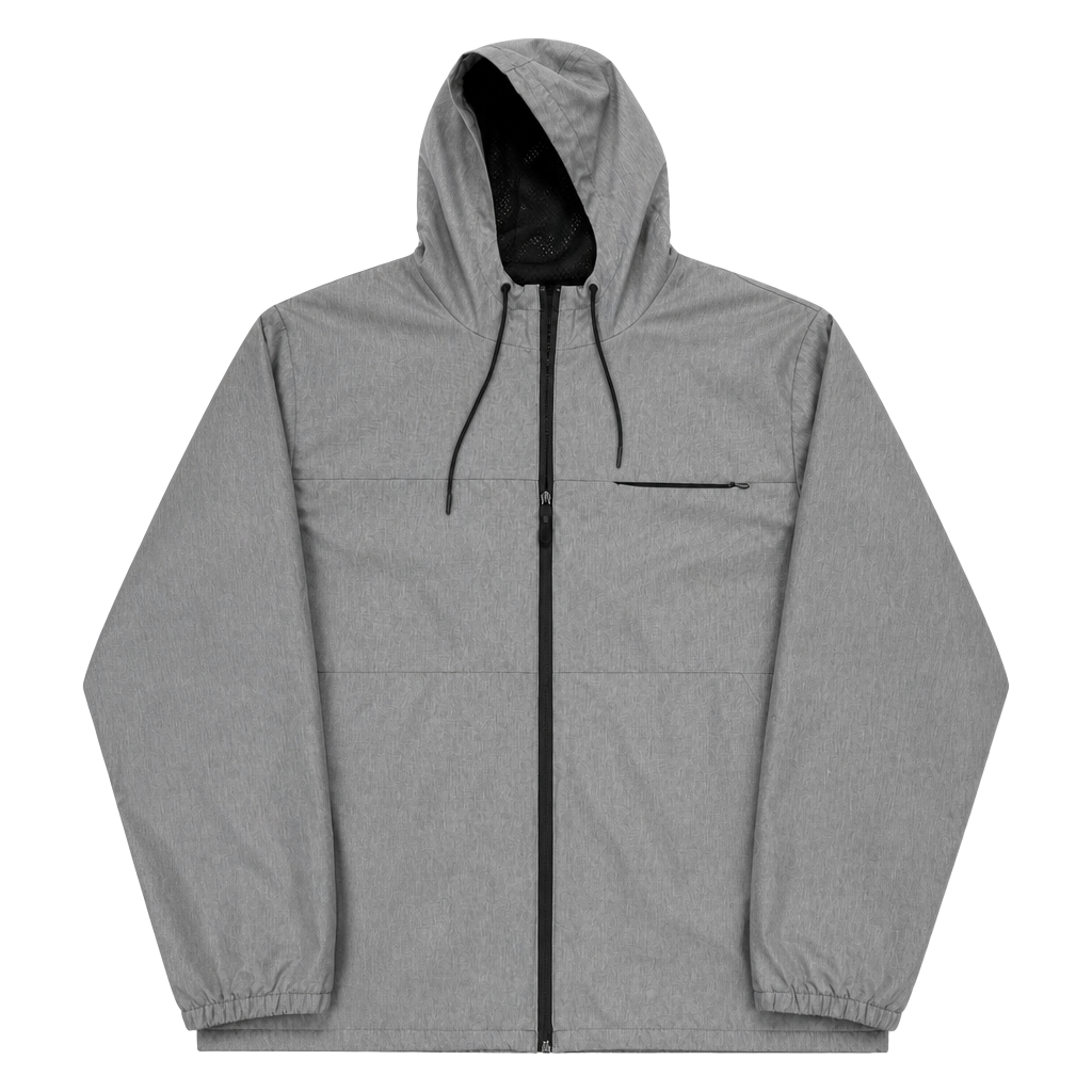 Marc Anthony Jacket Size XXL Gray Lightweight Hooded Full Zip 1