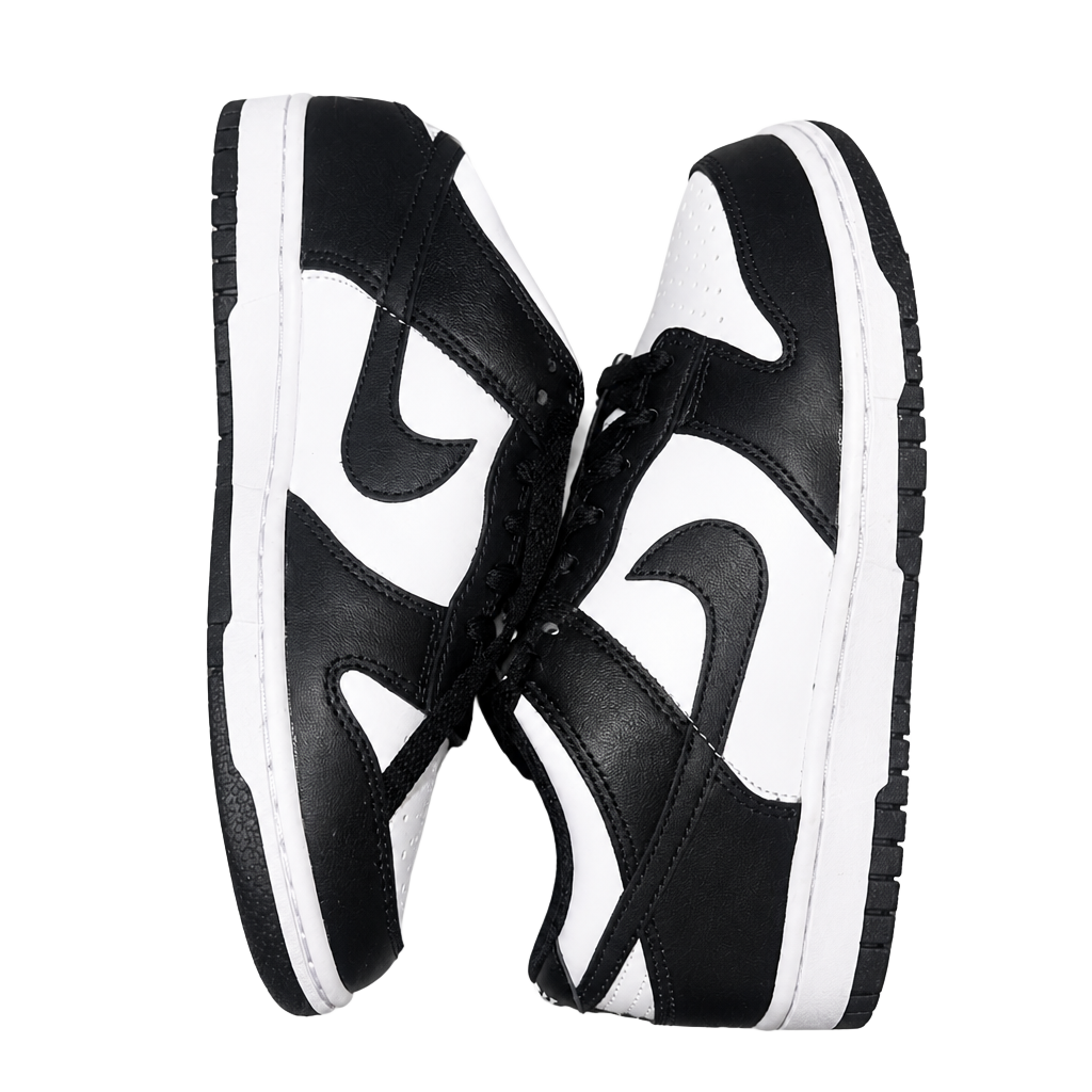 Nike Dunk Size 7Y White Black 1