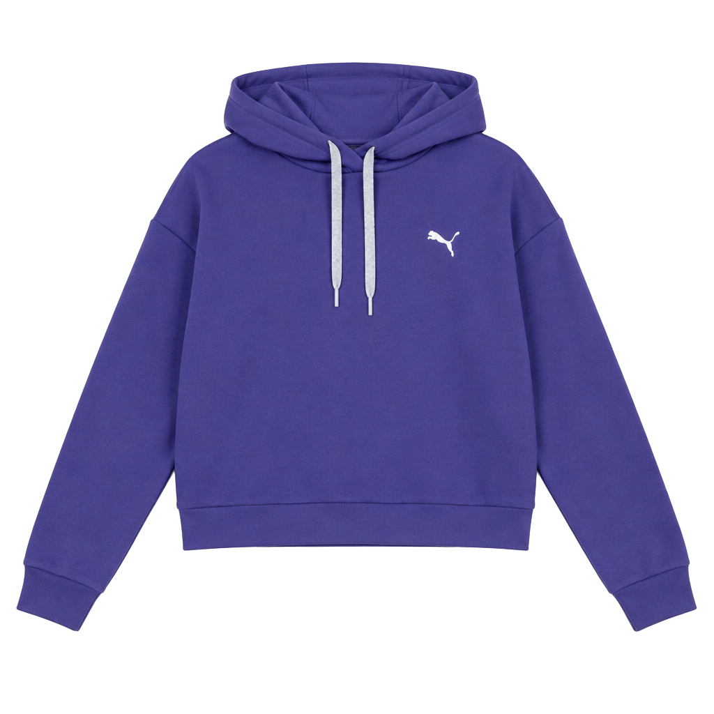 Puma Hoodie Size M Purple Keeps You Dry Sweatshirt 1