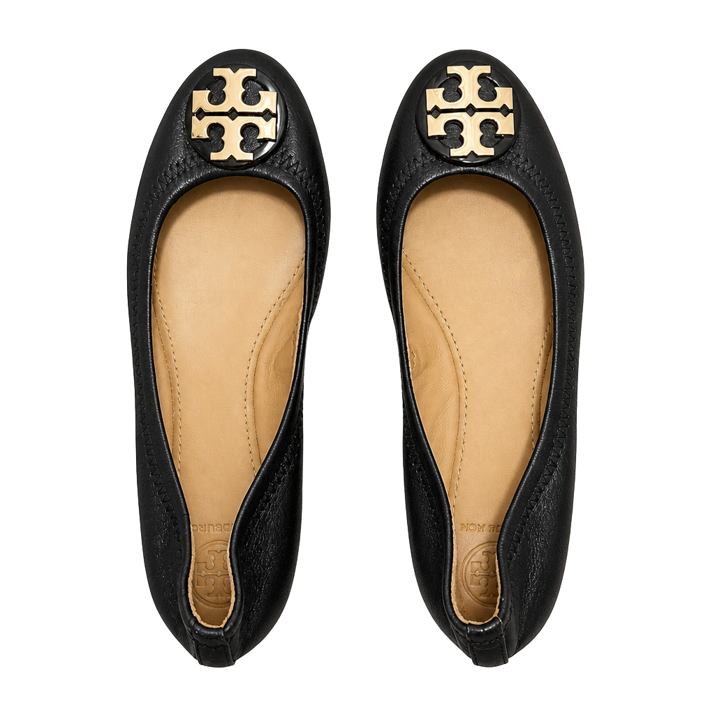 Tory Burch Women's Minnie Multi Logo Ballet Flats 1